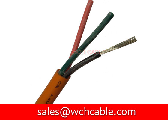 China UL PVC Cable, AWM Style UL20095 24AWG 3C FT2 60°C 30V, FRPE / PVC supplier