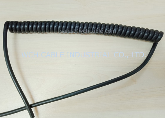China UL20353 Crane Control Spiral Cable supplier