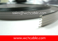 XLPE Flat Ribbon Cable UL21016 #30AWG 6Pins 0.75mm Pitch FT2 Top Coated Copper Conductors supplier